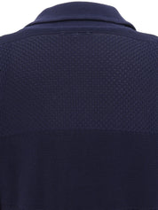 マリンロゴボタンカーディガン　ネイビー