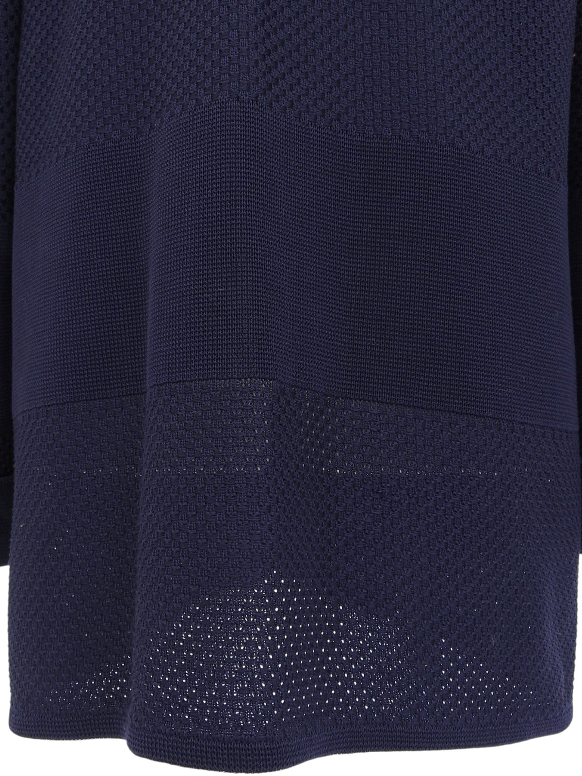 マリンロゴボタンカーディガン ネイビー