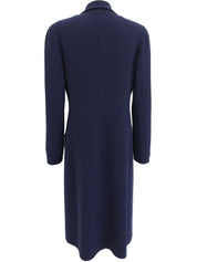 ロングジャケット　ネイビー