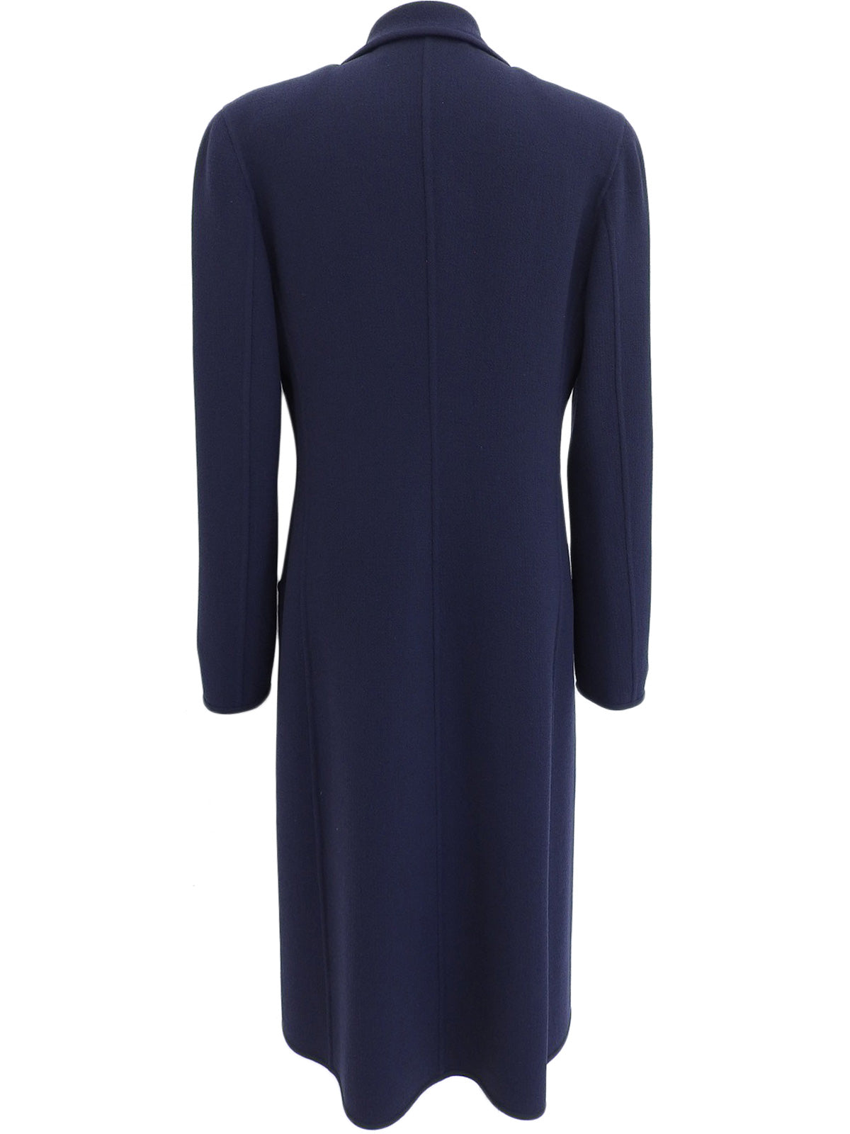 ロングジャケット ネイビー