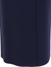 ロングジャケット　ネイビー