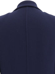 ロングジャケット　ネイビー