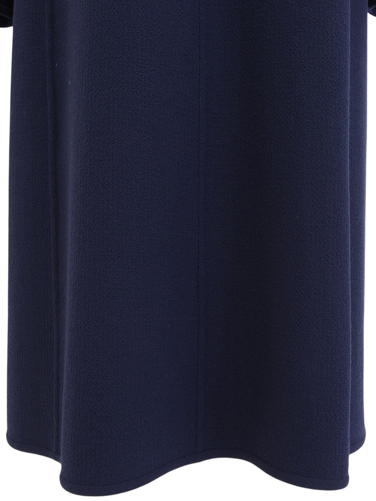 ロングジャケット ネイビー