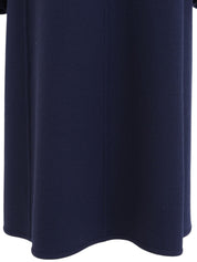 ロングジャケット ネイビー