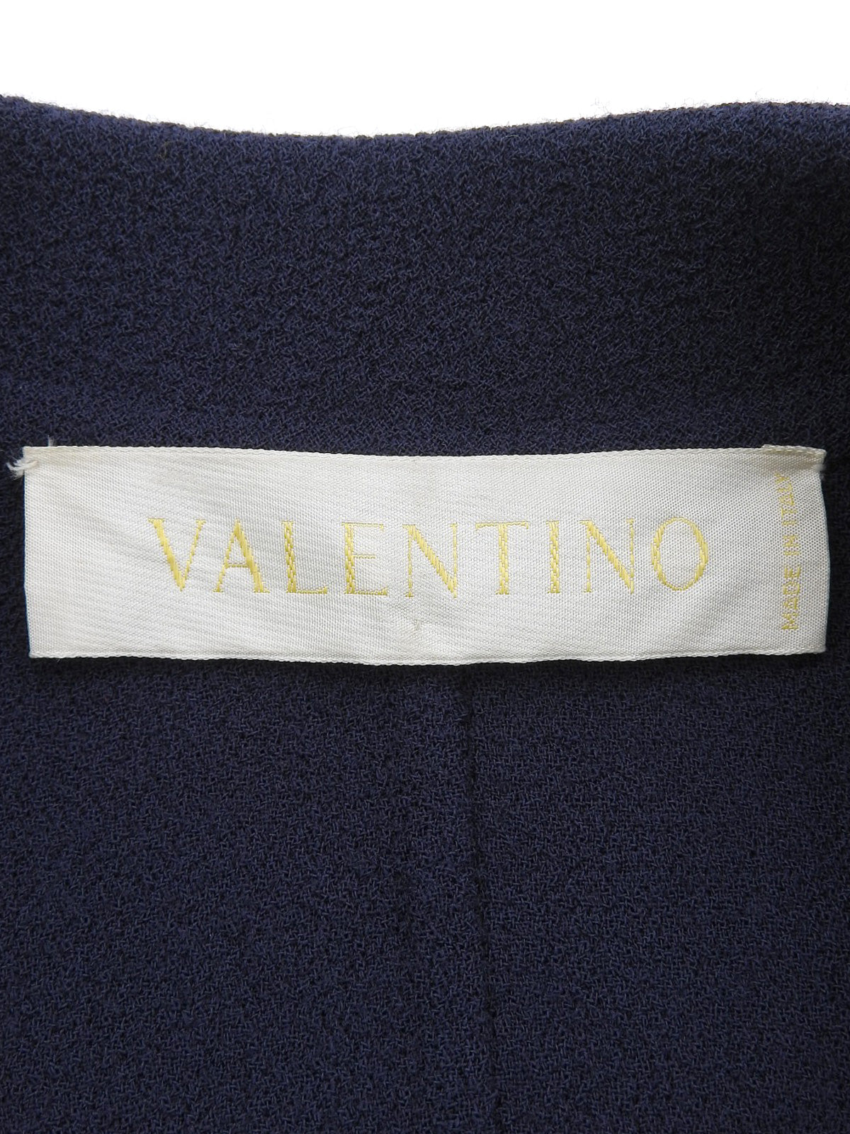 ロングジャケット　ネイビー