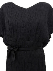 Black Silk Dress
