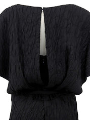 Black Silk Dress