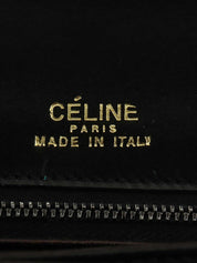 ホースキャリッジプレートショルダーバッグ ブラック