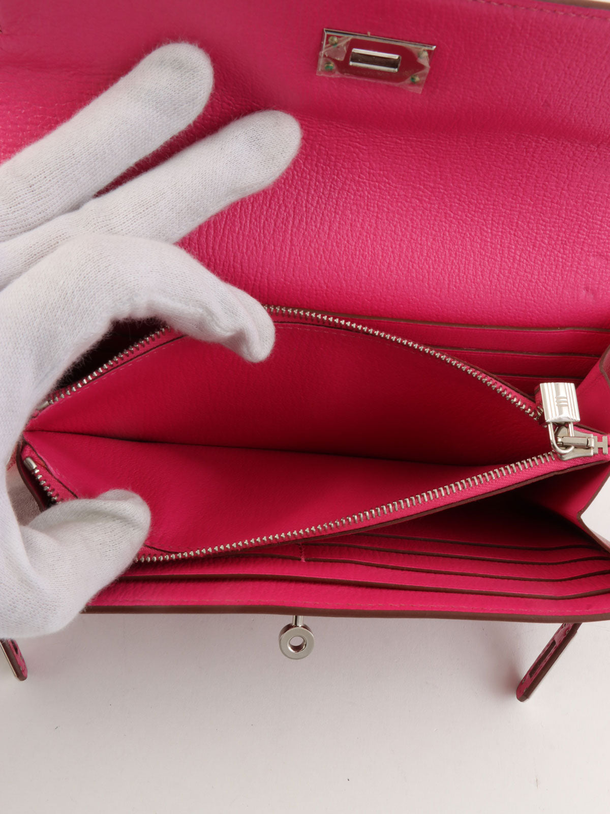 2011年製 ケリーウォレット ルビー/ローズティリアン