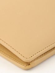 2003 CC mark long wallet, beige