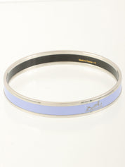 紫色/银色珐琅手镯