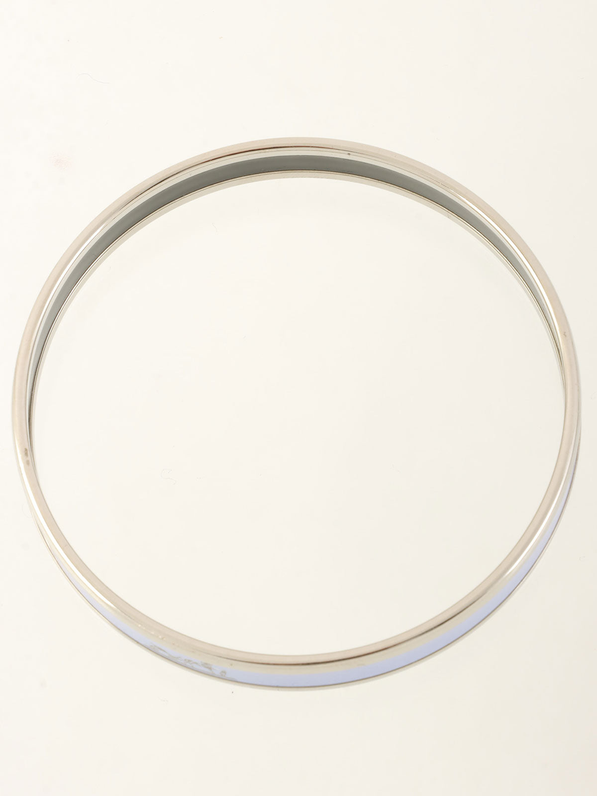 エマイユバングル パープル/シルバー