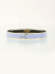 エマイユバングル パープル/シルバー