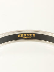 エマイユバングル パープル/シルバー