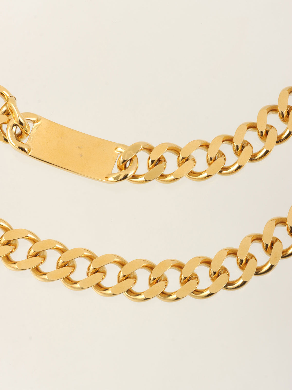 CC Mark Coin Charm Chain Belt Gold