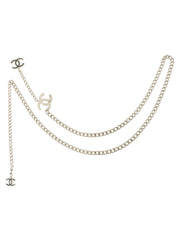 2005年製 CCマークチェーンベルト シルバー/ブラック