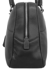 黑色徽标压花保龄球包