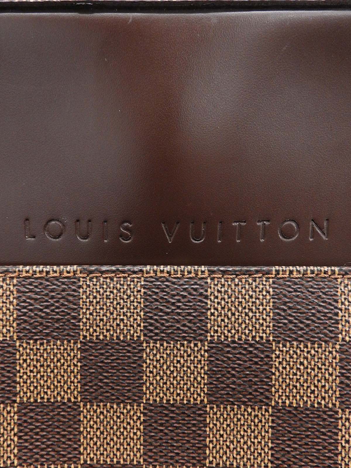 2003年製 キャンバスダミエポルトオルディナトゥールサバナ ブラウン