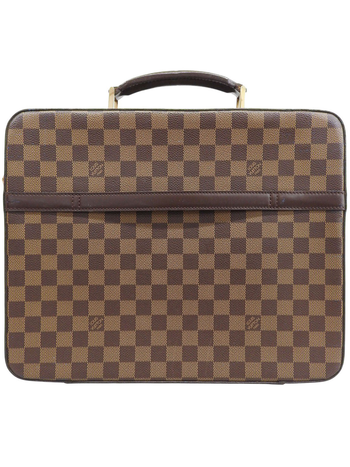 2003年製 キャンバスダミエポルトオルディナトゥールサバナ ブラウン