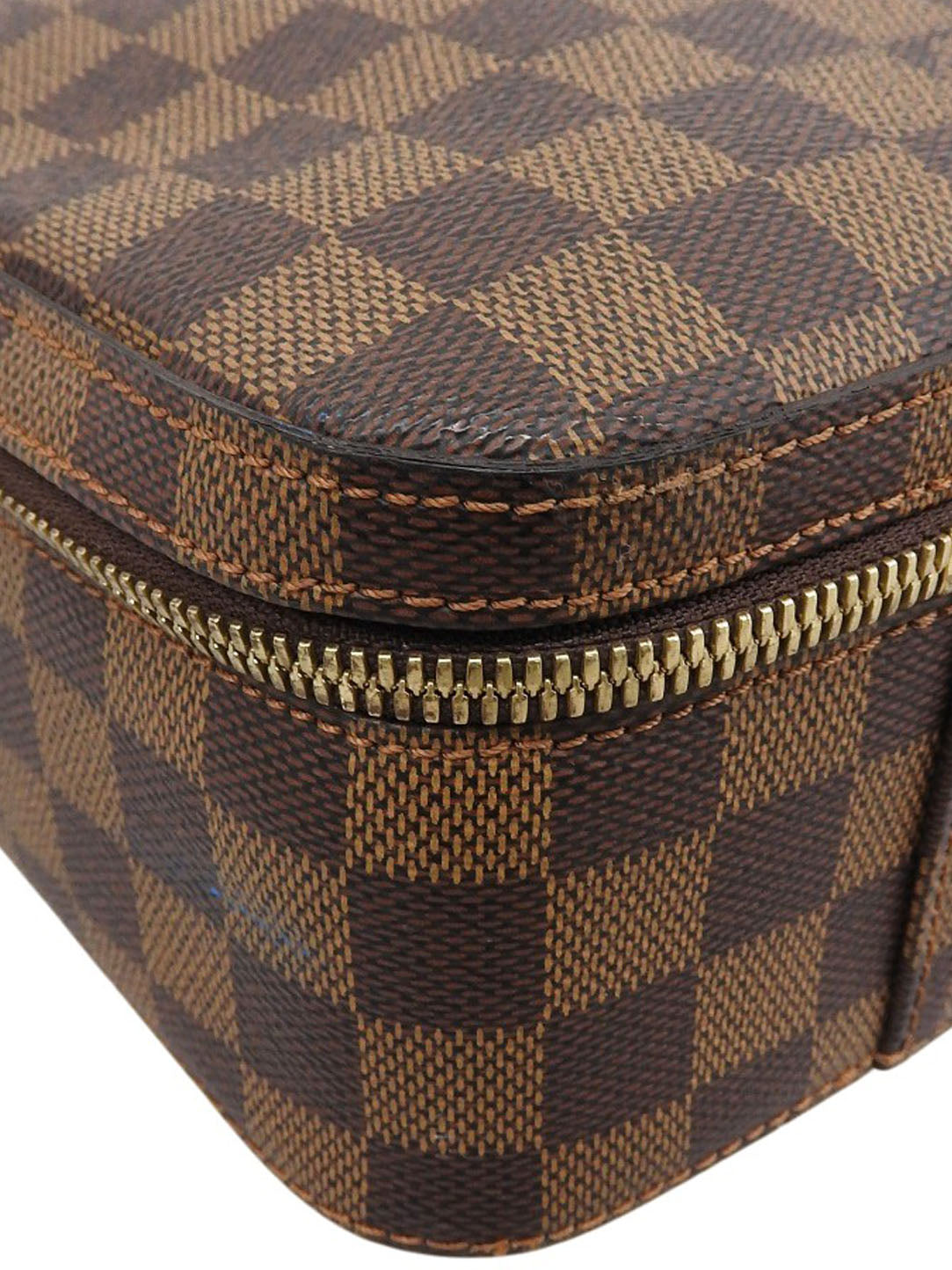 2003年製 キャンバスダミエポルトオルディナトゥールサバナ ブラウン