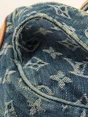2007 Denim Monogram Bum Bag Indigo