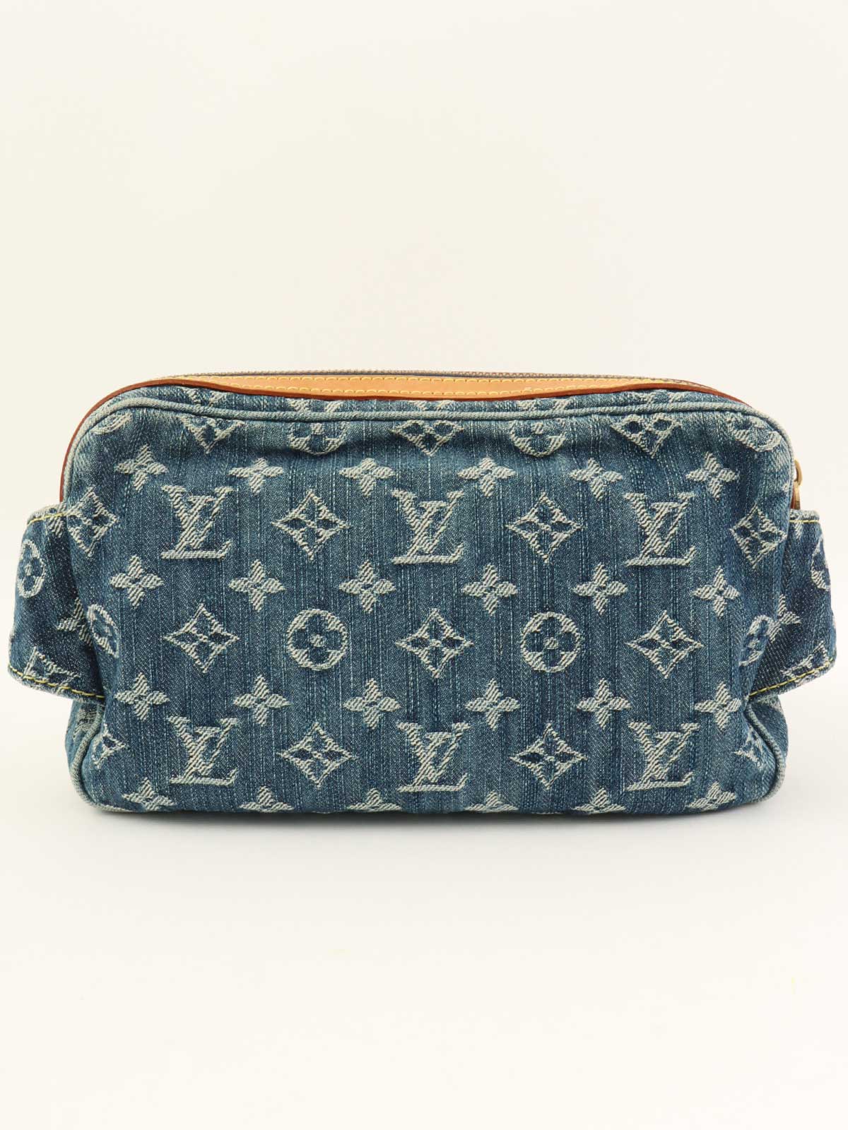 2007年製 デニムモノグラムバムバッグ インディゴ