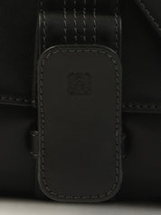 アナグラムエンボスワンショルダーバッグ ブラック