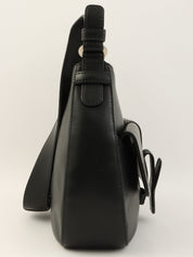 アナグラムエンボスワンショルダーバッグ ブラック