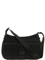 アナグラムエンボスワンショルダーバッグ ブラック