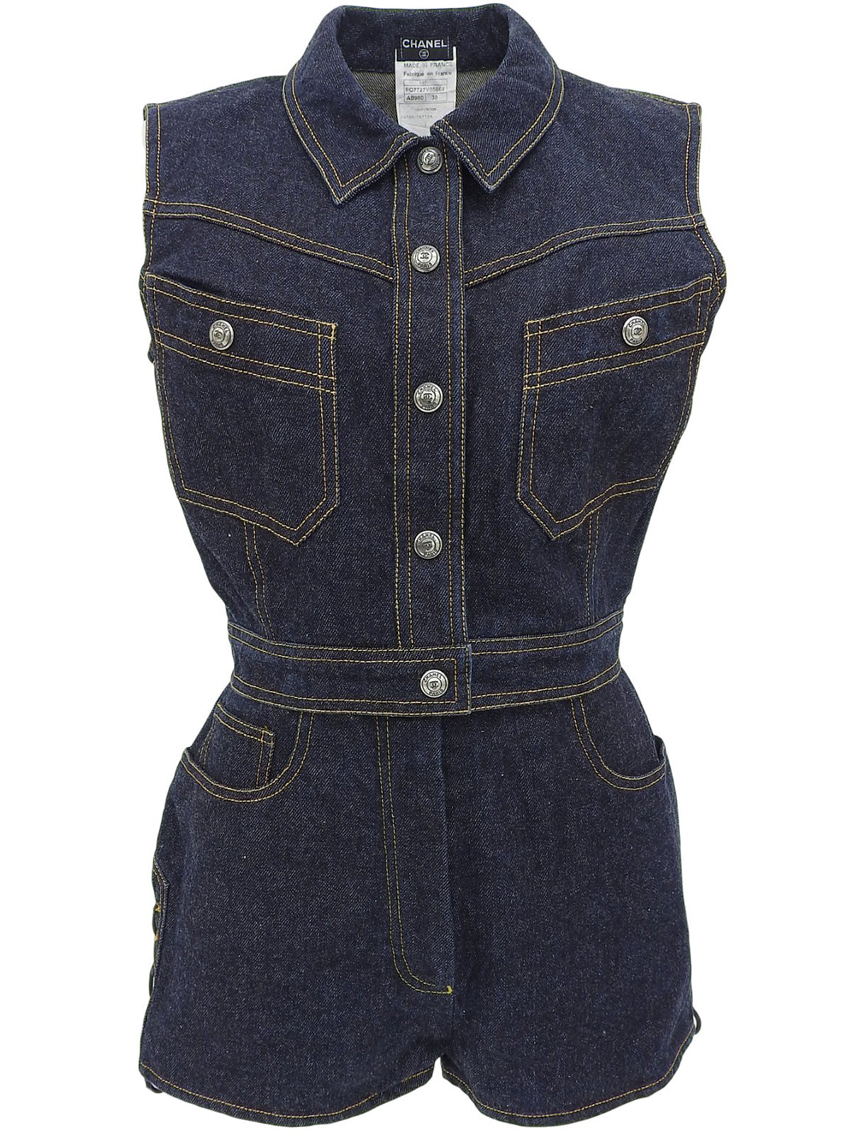 1997 Denim CC Mark Button Set-up #38 Indigo