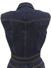 1997年製 デニムCCマークボタンセットアップ インディゴ