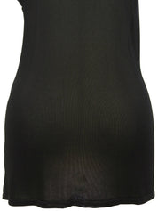 2003年製 CCマークフラワーモチーフキャミソール ブラック