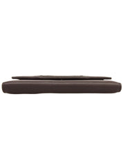 GG Stitch Sherry Line Long Wallet Dark Brown