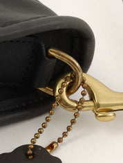 Logo Charm 单肩包 海军蓝