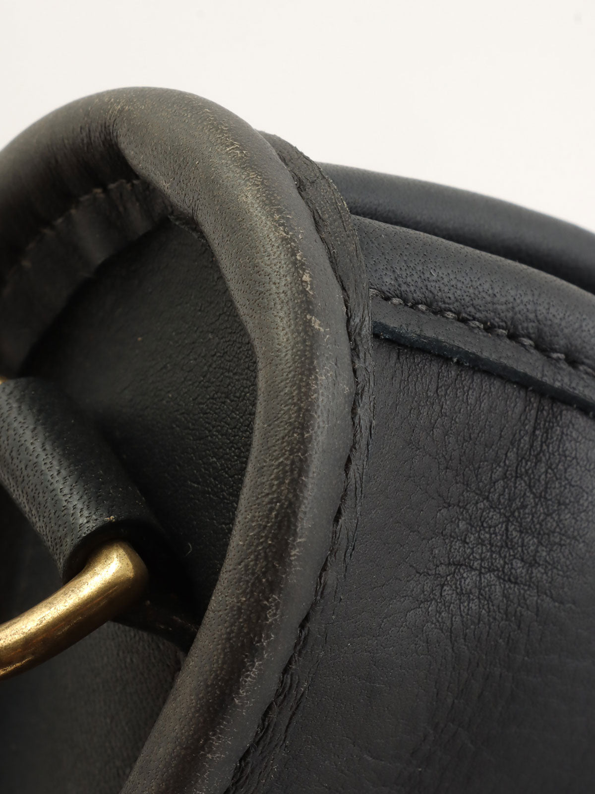 Logo Charm 单肩包 海军蓝