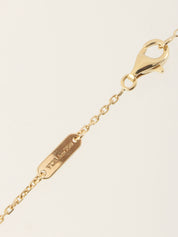 18Kヴィンテージアルハンブラネックレス ブラック/ゴールド