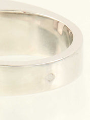K18WG Rose Quartz Ring #57.5 White Gold