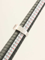 K18WGローズクオーツリング　ホワイトゴールド