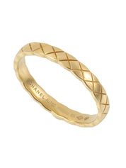 18Kココクラッシュリング ゴールド