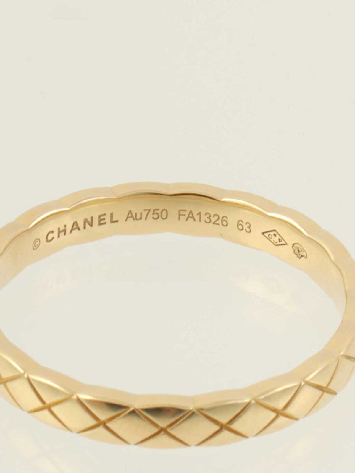 18Kココクラッシュリング ゴールド