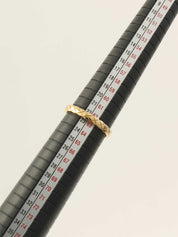 18Kココクラッシュリング ゴールド