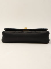 1985~1990年頃製 マトラッセステッチCCターンロックチェーンショルダーバッグミニ ブラック