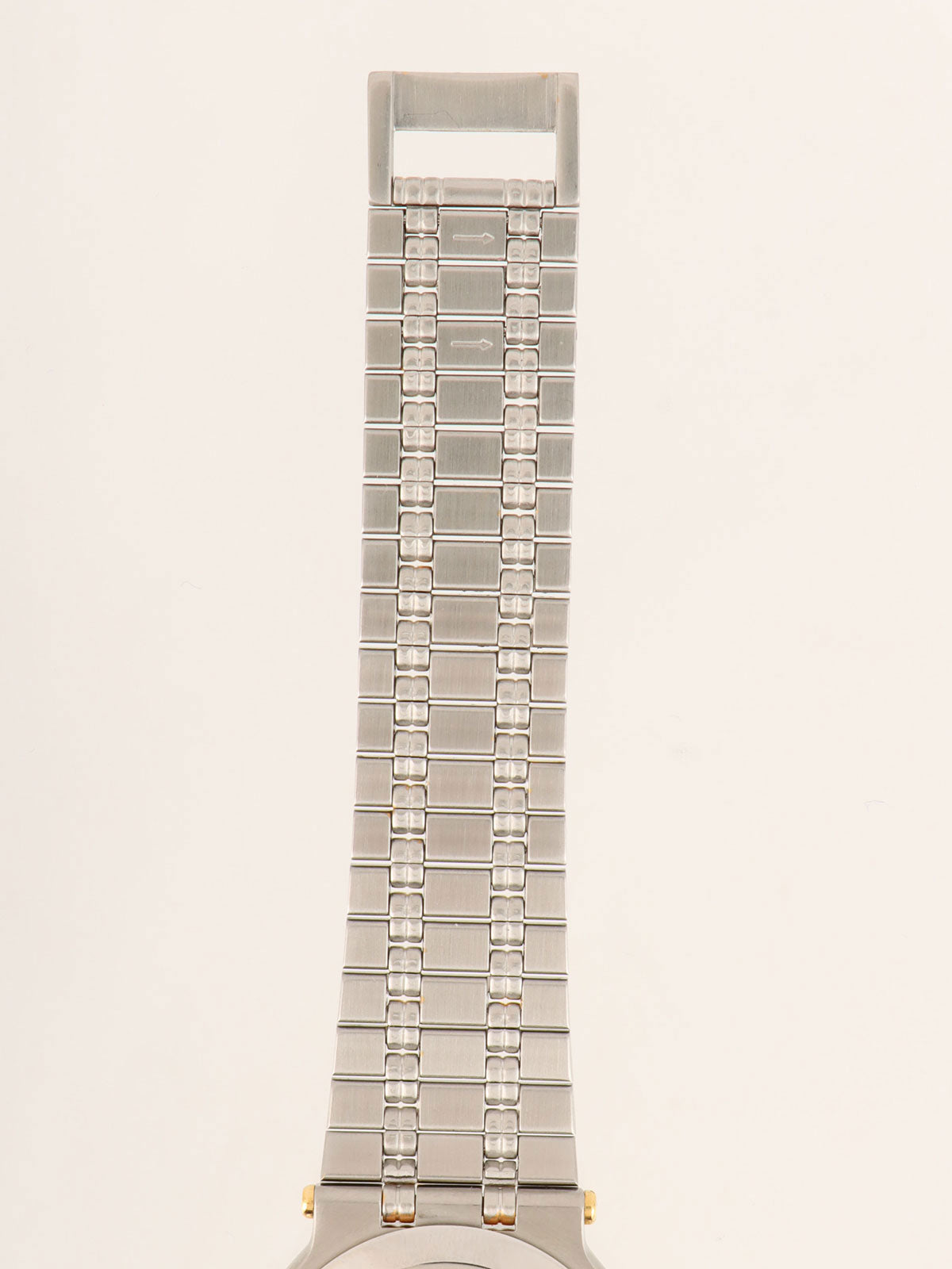 Round Logo Face Watch Silver/Gold