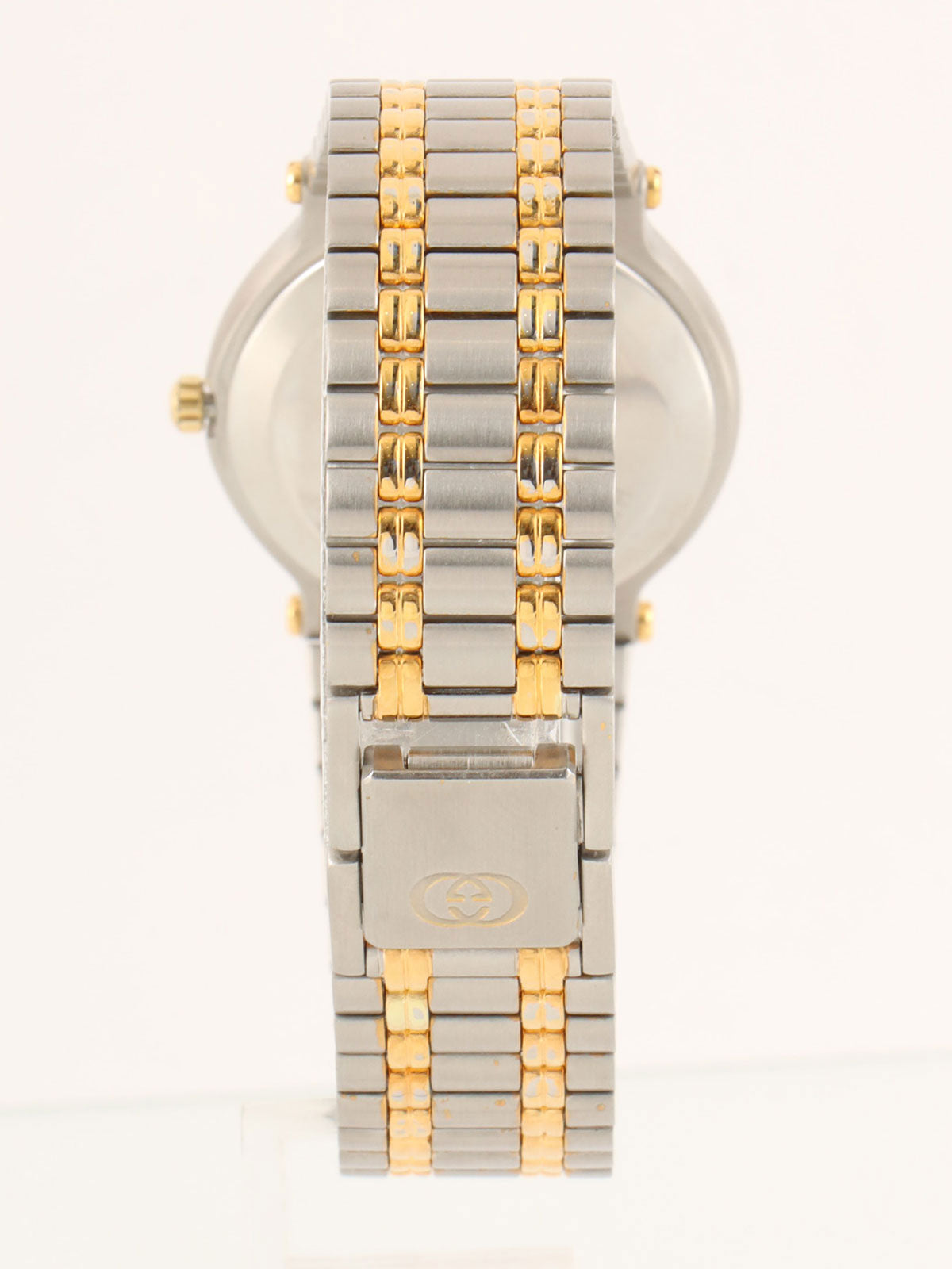 Round Logo Face Watch Silver/Gold