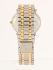 Round Logo Face Watch Silver/Gold