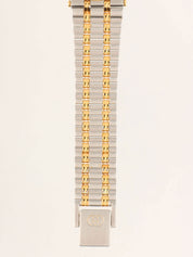 Round Logo Face Watch Silver/Gold