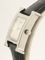 Hウォッチ　ブラック/シルバー