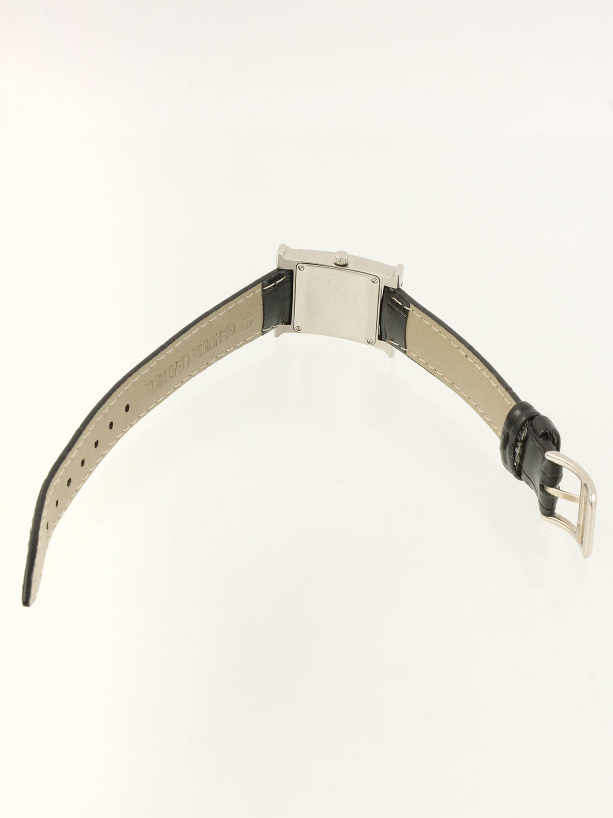 Hウォッチ　ブラック/シルバー