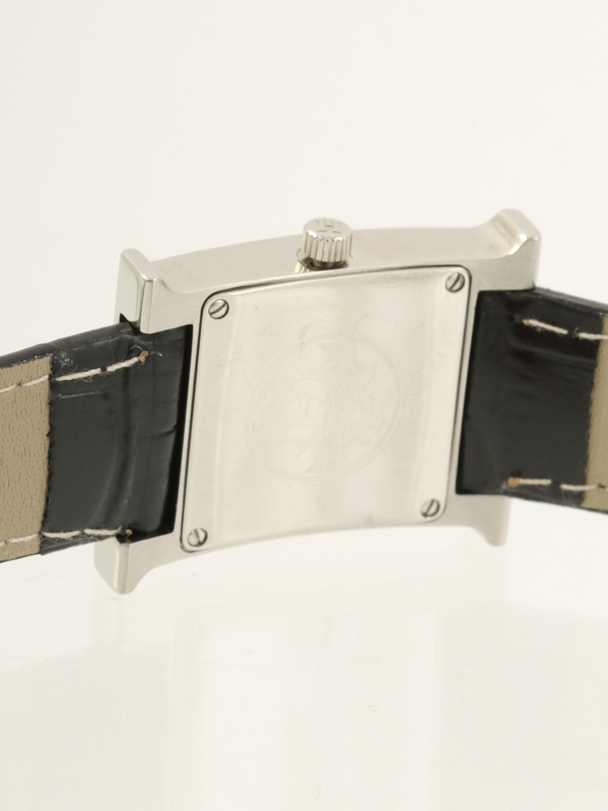 Hウォッチ　ブラック/シルバー