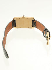 18Kタンクアメリカン ゴールド/ブラック